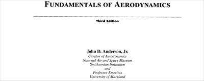 کتاب آیرودینامیک - جان اندرسون (Fundamentals Of Aerodynamics) به زبان انگلیسی