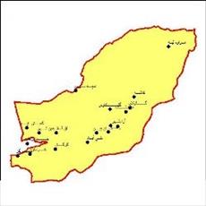 دانلود نقشه شهرهای استان گلستان
