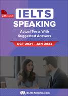 کتاب IELTS Speaking Actual Tests اکتبر 2021 تا ژانویه 2022