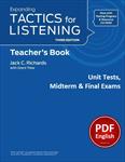 دانلود کتاب آزمونهای Expanding Tactics for Listening -ppt