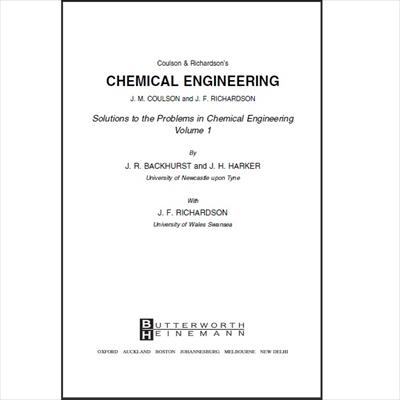 حل المسایل Ebook مهندسی شیمی (مکانیک سیالات، انتقال حرارت، انتقال جرم)