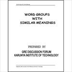 english-learning--word-groups-with-similar-meanings