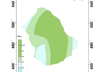 نقشه های خشکسالی و شوری کاشان در 4 دوره
