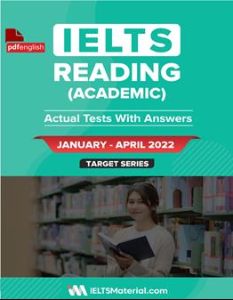 کتاب IELTS Reading Actual Tests ژانویه تا آوریل 2022