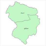 دانلود نقشه بخش های شهرستان شیروان